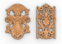 Carved panels